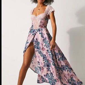 Free People Bad For You Maxi Bodysuit